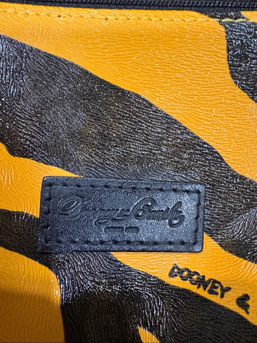 Dooney & Bourke Yellow & Black Tiger π
Print Cosmetic Pouch - Picture 2 of 8